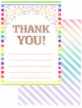 Load image into Gallery viewer, Planet Mango Magical Birthday Invitation and Thank You Cards