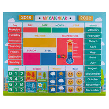 Load image into Gallery viewer, pneat My First Daily Magnetic Calendar, KIDS learning Calendar
